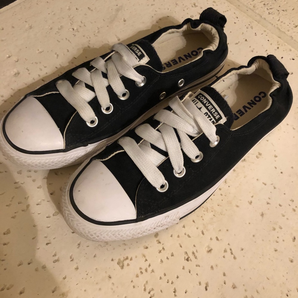 Black Chuck Taylor All Star Shoreline Slip ons